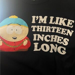 South Park Black Graphic T-Shirt